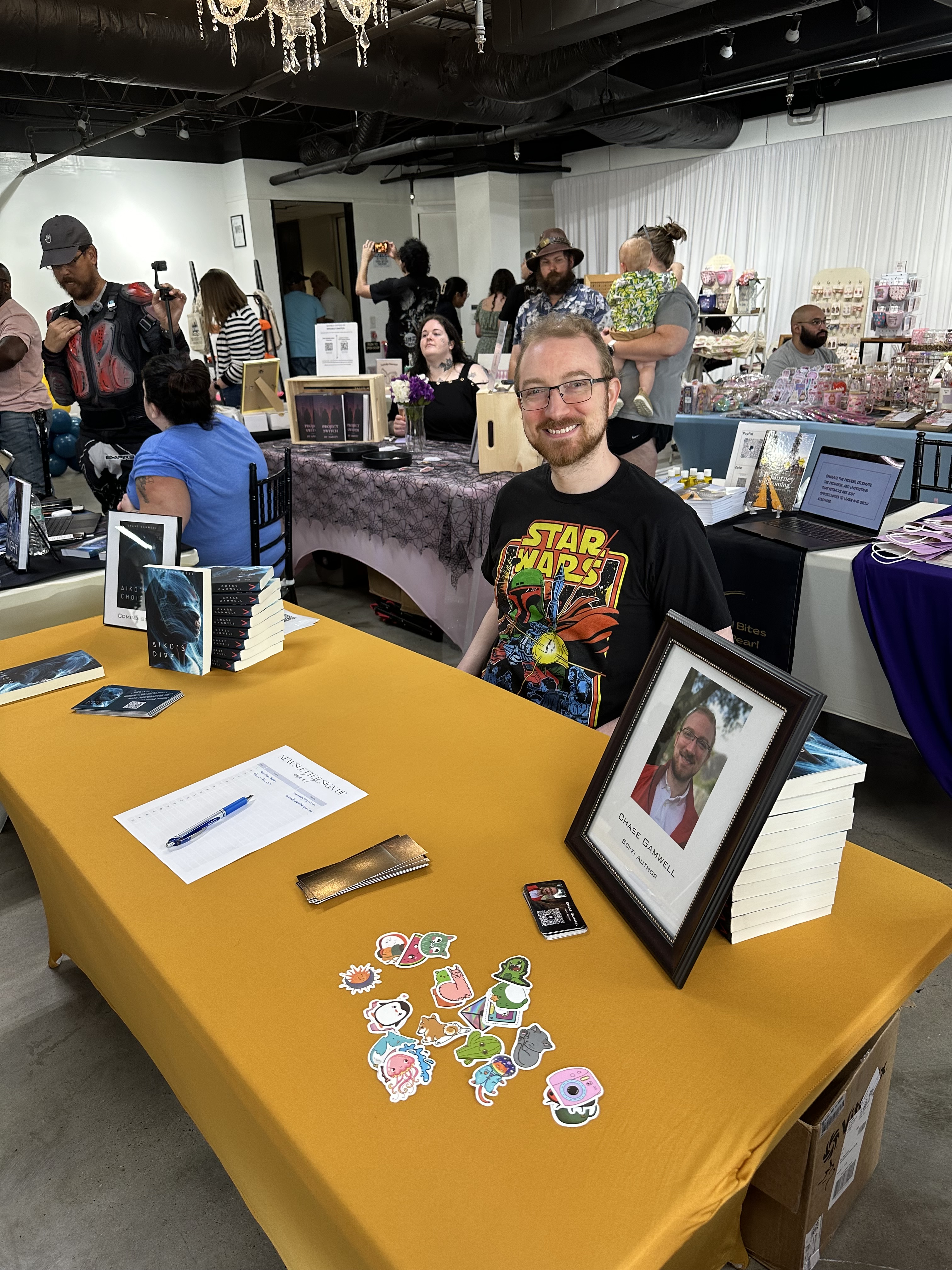 Had a blast at the Bayou City Book Fest!