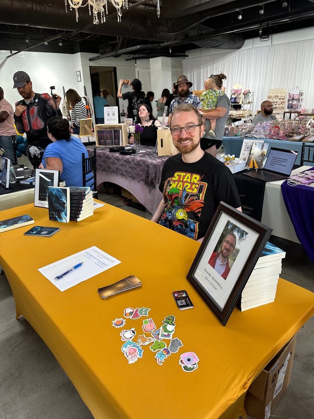 Had a blast at the Bayou City Book&nbsp;Fest!